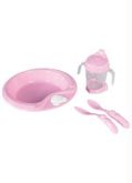 KIT ALIMENTAÇÃO (ROSA) COM 4 PEÇAS